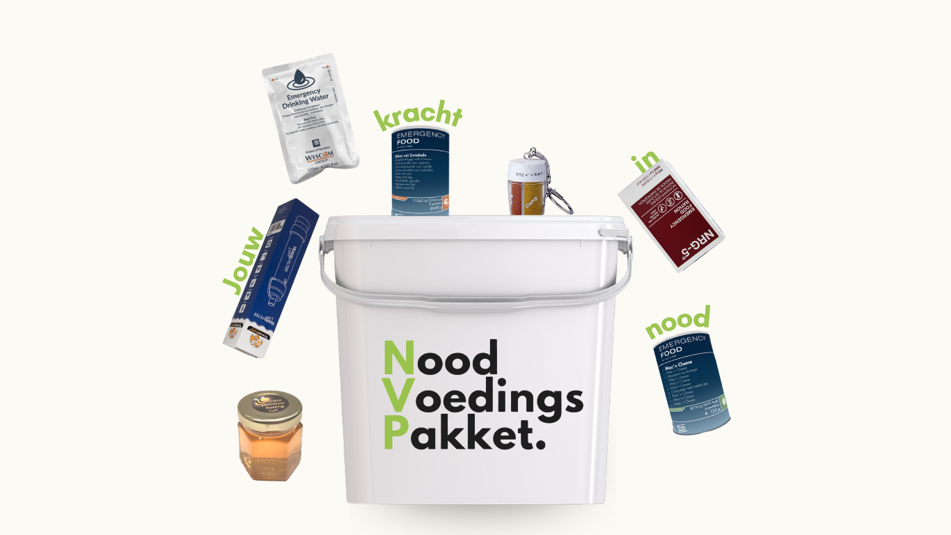 Noodvoedingspakket vegetarisch - 72u