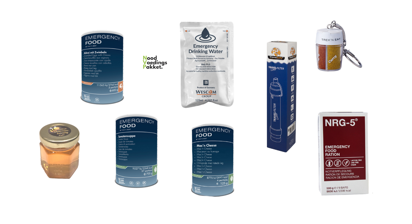 Noodvoedingspakket ouder en kind - 72u