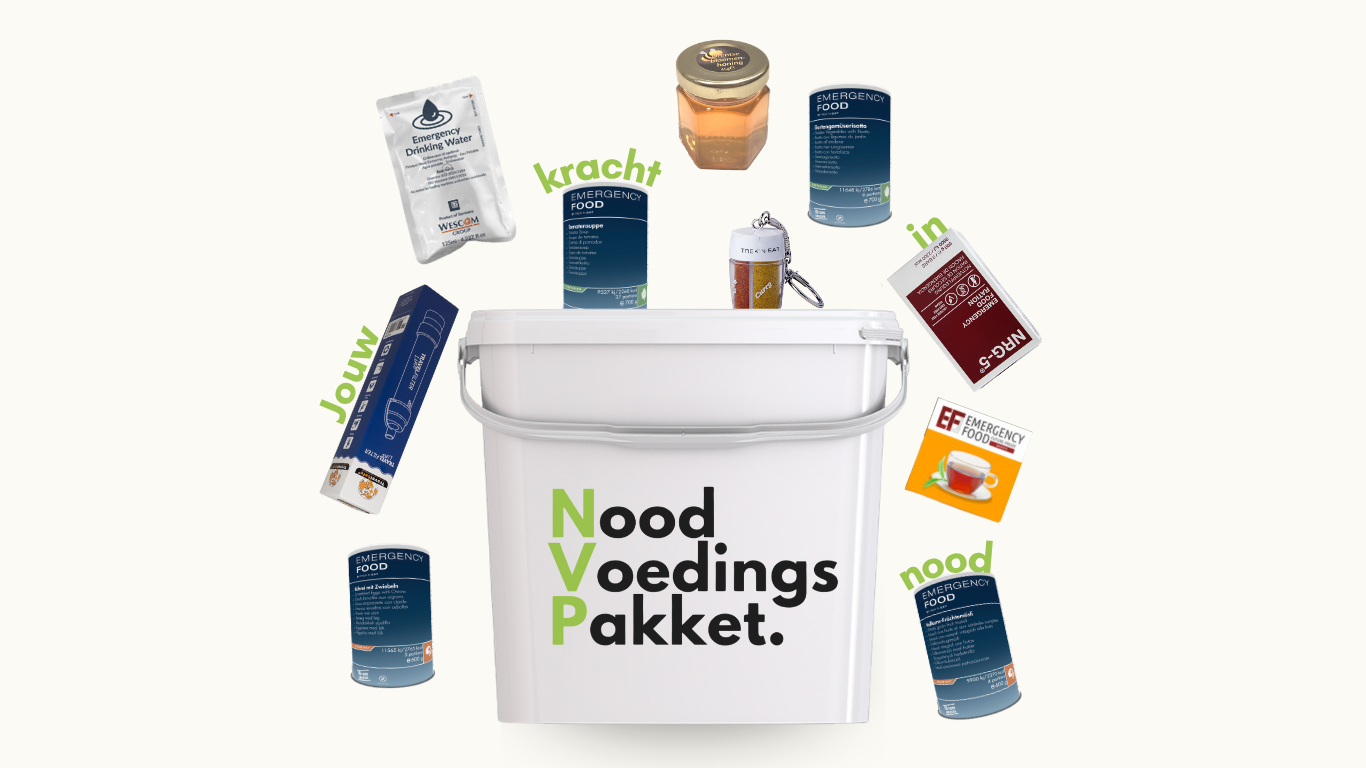 Noodvoedingspakket vegetarisch - 7 dagen