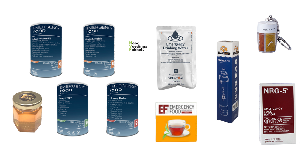 Noodvoedingspakket compleet 7 dagen